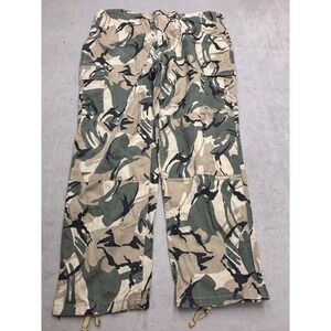US Military Camo Cargo Pants Mens XL Woodland Camouflage Tactical Utility